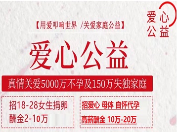旅顺口捐卵助孕生子 爱心志愿者招募